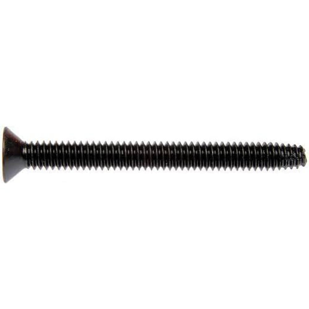 1/4-20 x 2-1/2” Flat Head Trailer Deck Screws – Type F, T30 Star, Black, 100 Qty