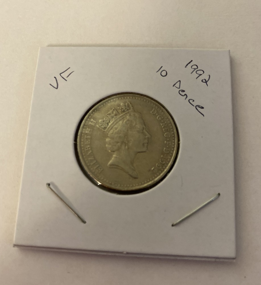 1992 United Kingdom 10 Pence C16