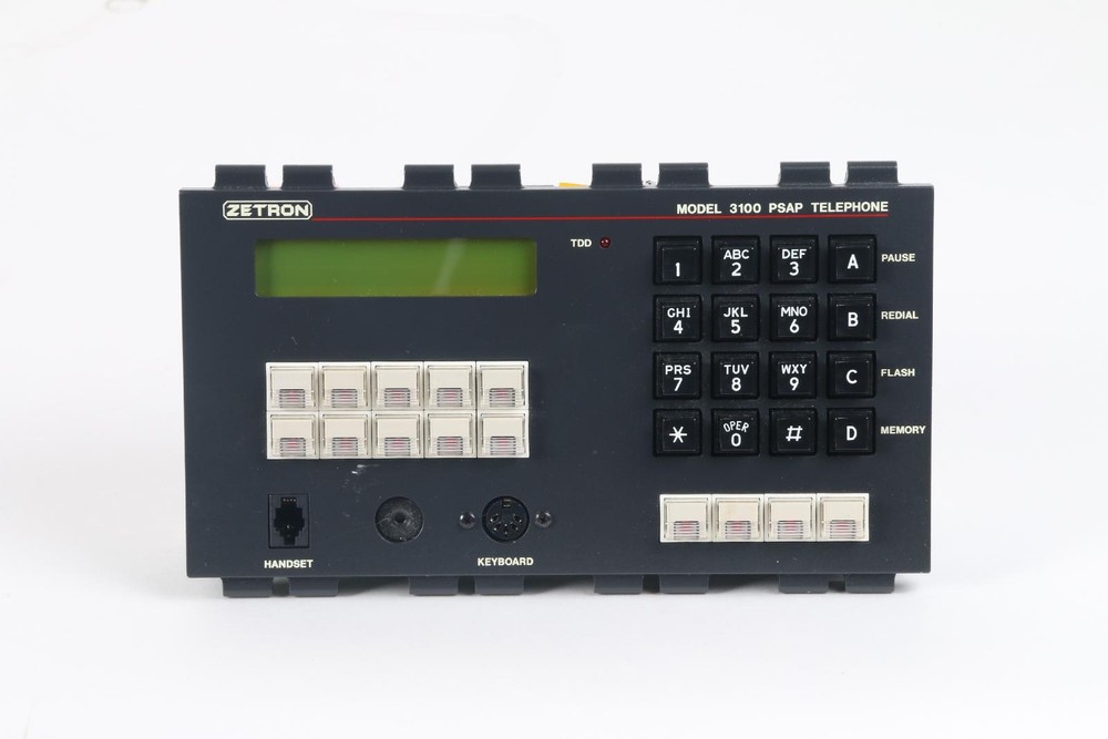Zentron Model 3100 PSAP Telephone Console
