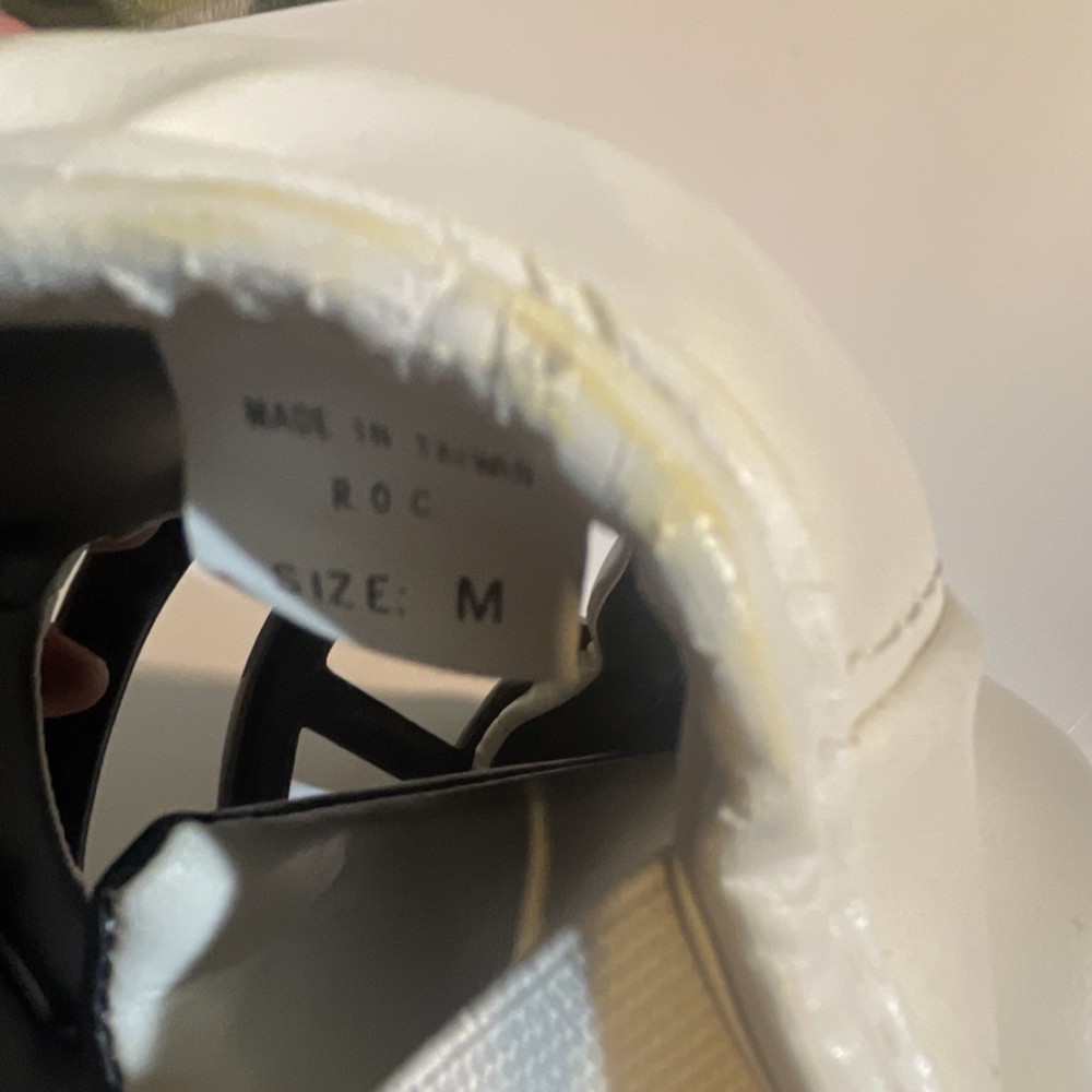 ProForce Face Shield Martial Arts Protective Headgear White Black Size M