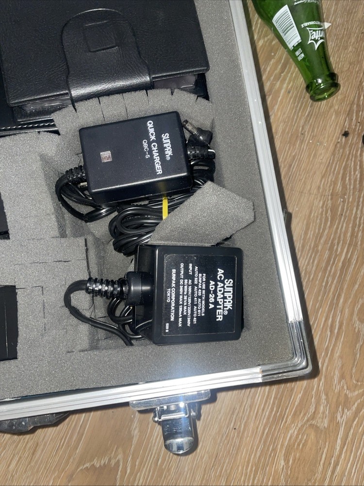 Sunpack Auto 522 Thyristor Full Kit With All Accessories And Case