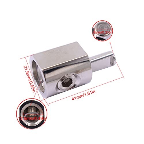 Amp Input Reducer, Wire Reducer Adaptor High Power Good Conductivity 6061