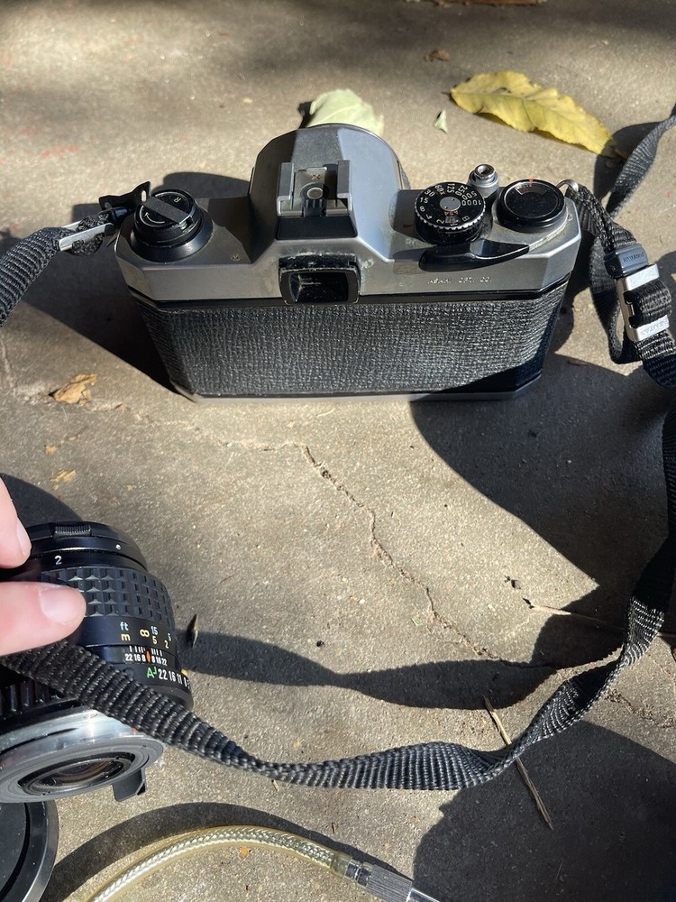 Pentax K1000 With Extra Lenses