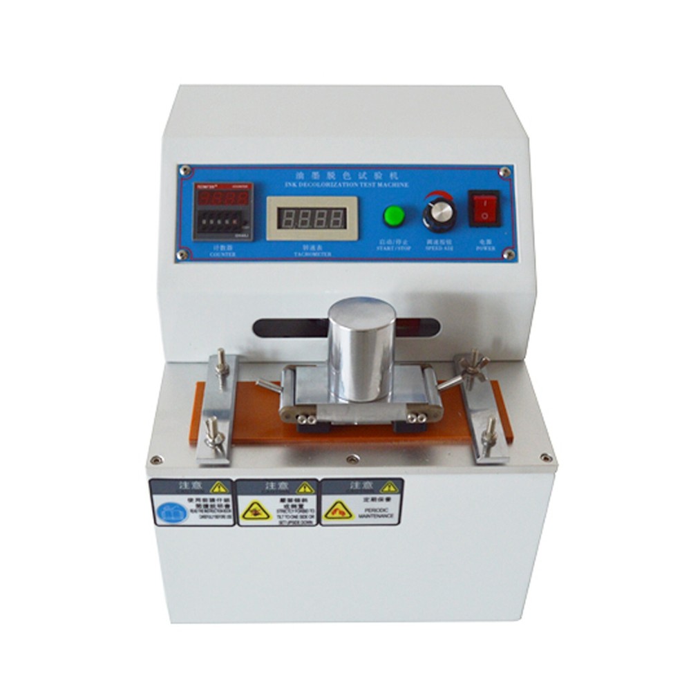 Ink Printing Decolorization Tester Printing Decoloring Test Ink Durability Test