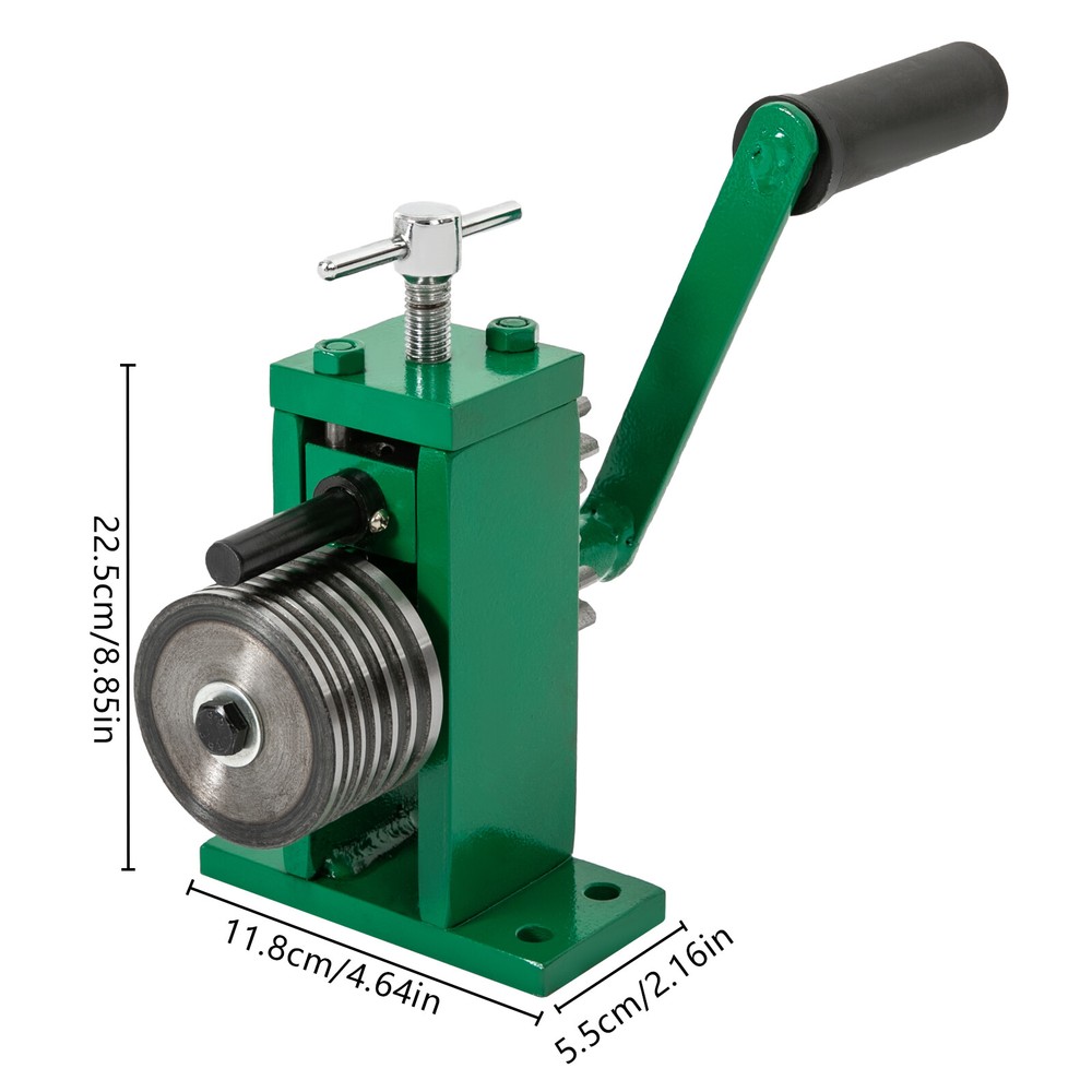 Hand Crank Ring Bracelet Press Bending Machine Making Tool Jewelry Ring Bender