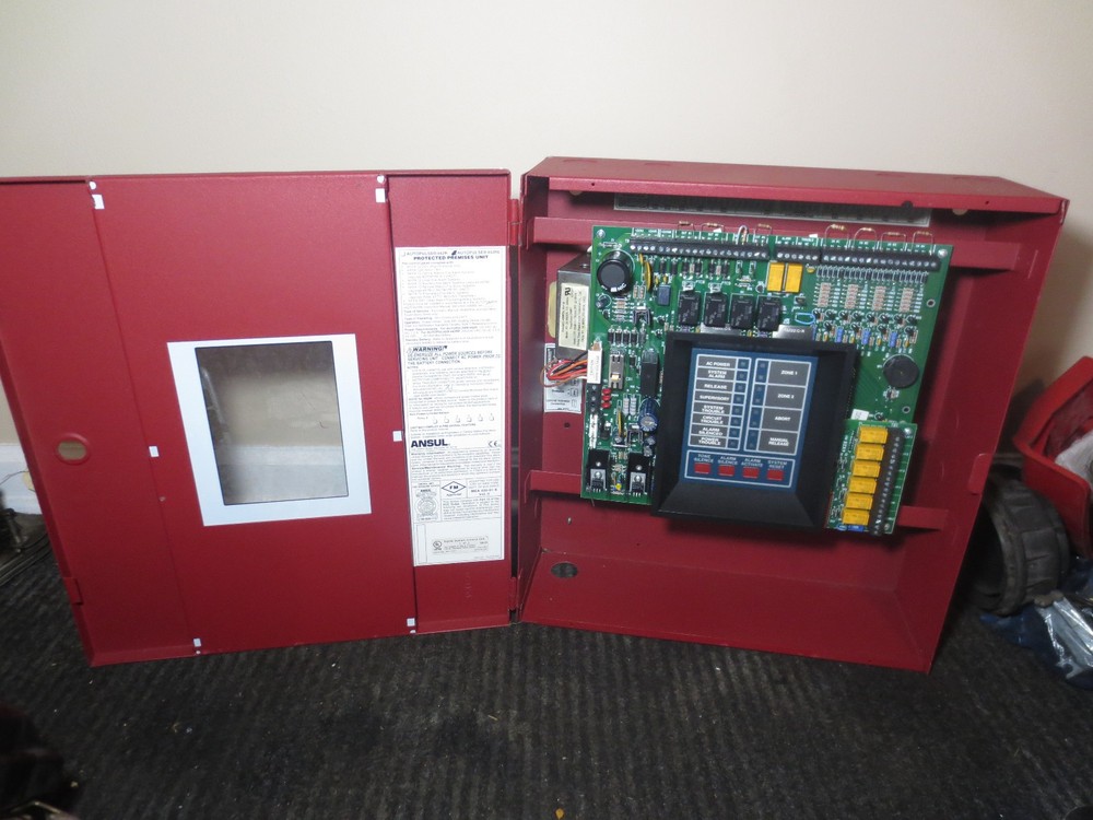 ANSUL 442R Fire Alarm Agent Release Panel Control Box AUTOPULSE 442R