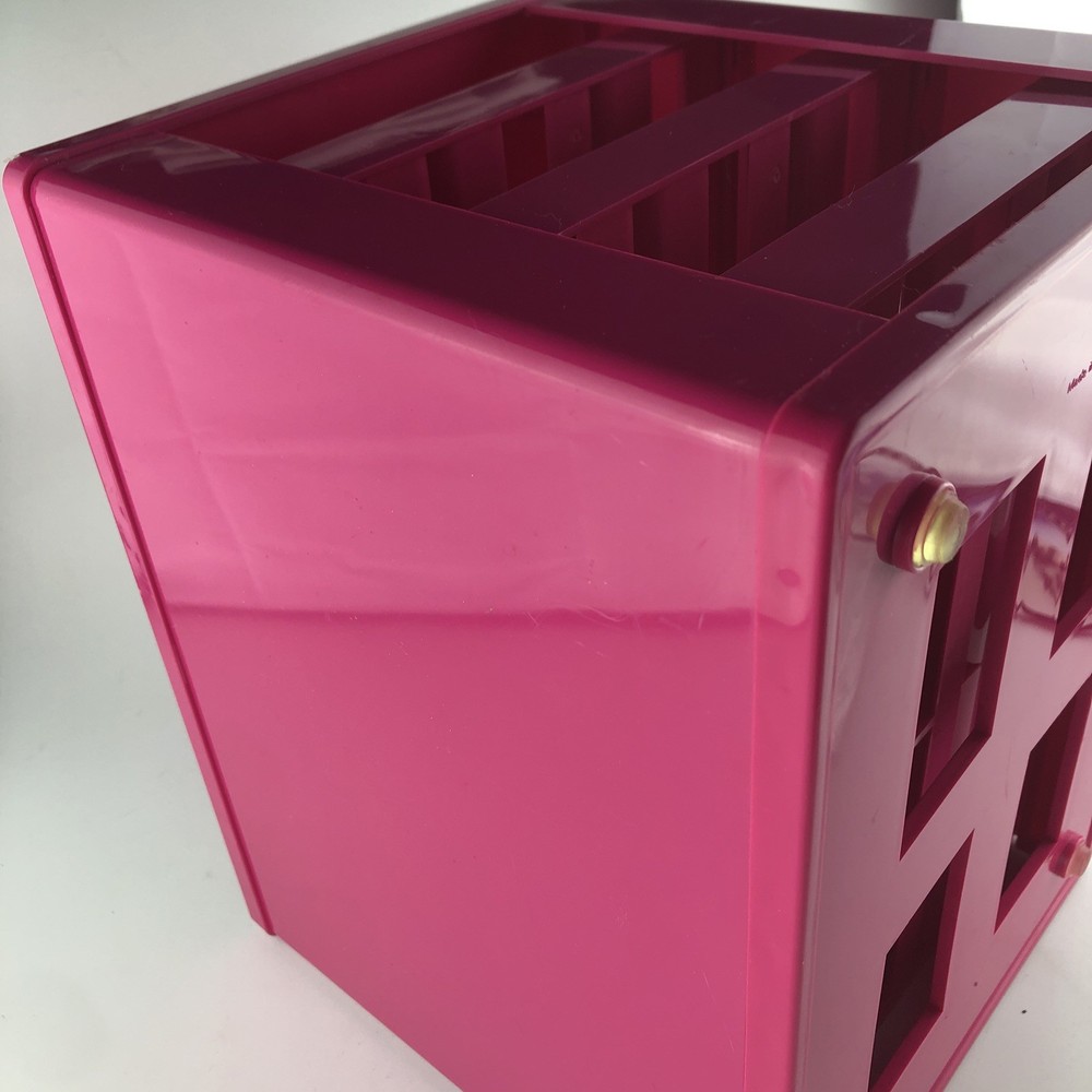 Craft Stack Washi Tape Holder Pink w/three drawers