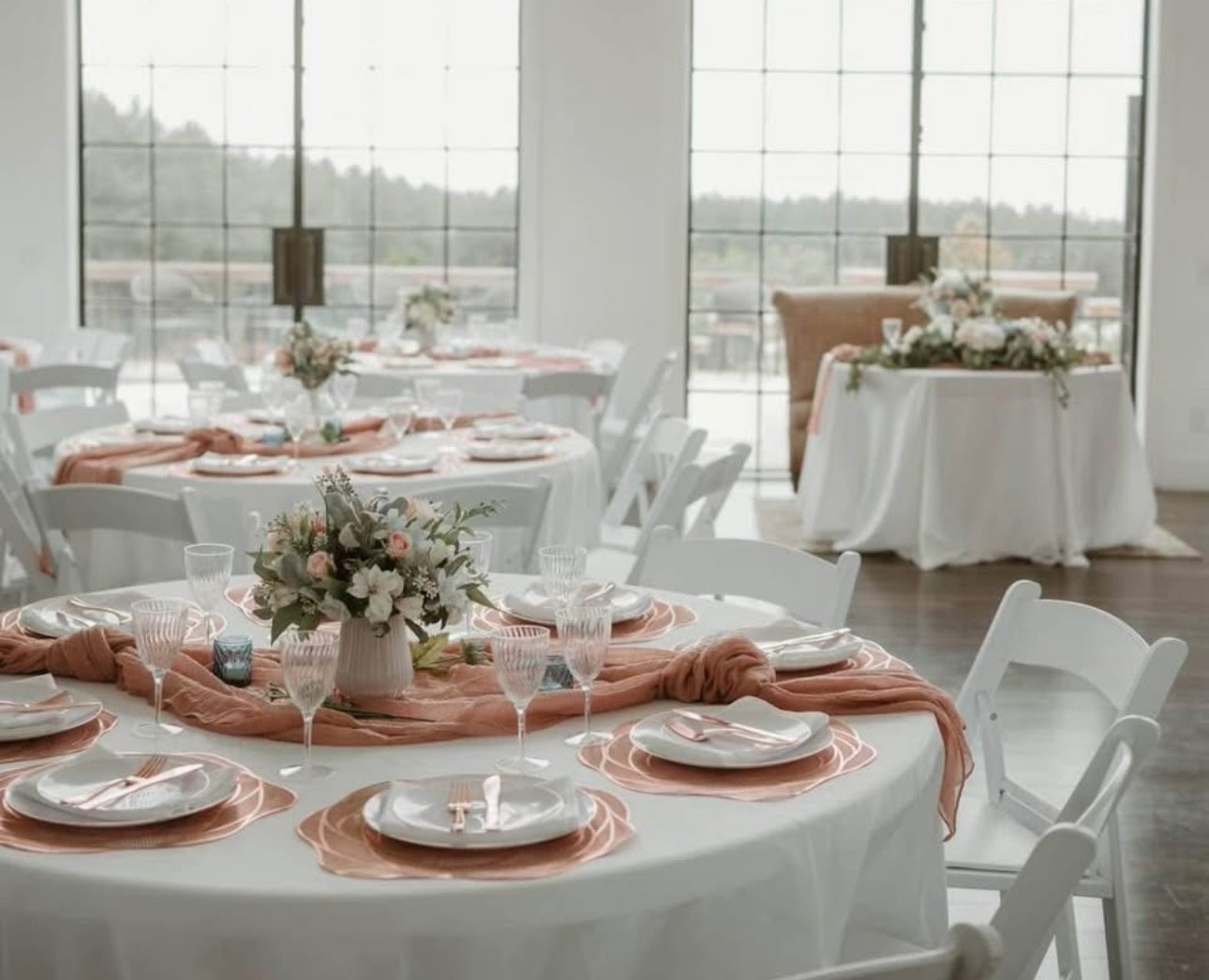 Silk Wedding floral suite from florist