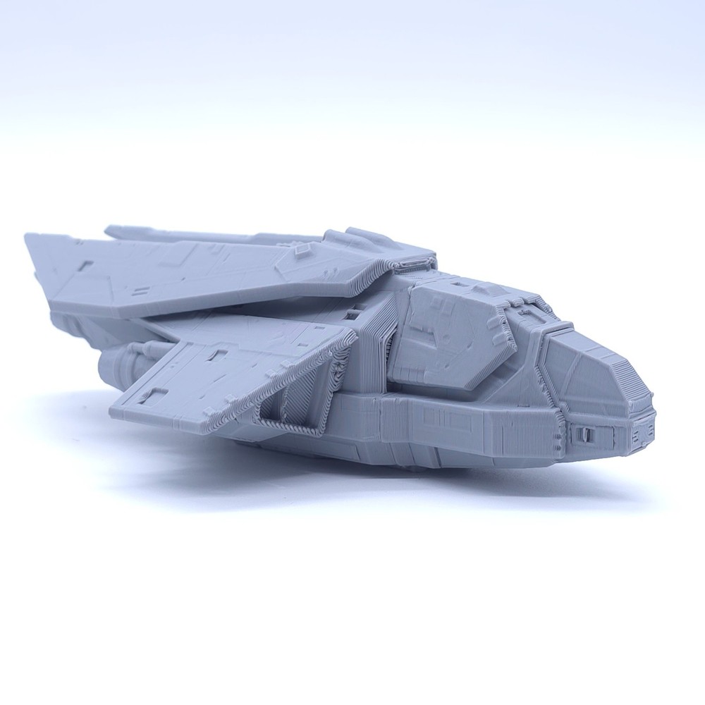Diamondback - 1", 3", 6" or 12" Model - Custom Space Ship Sci-Fi Elite