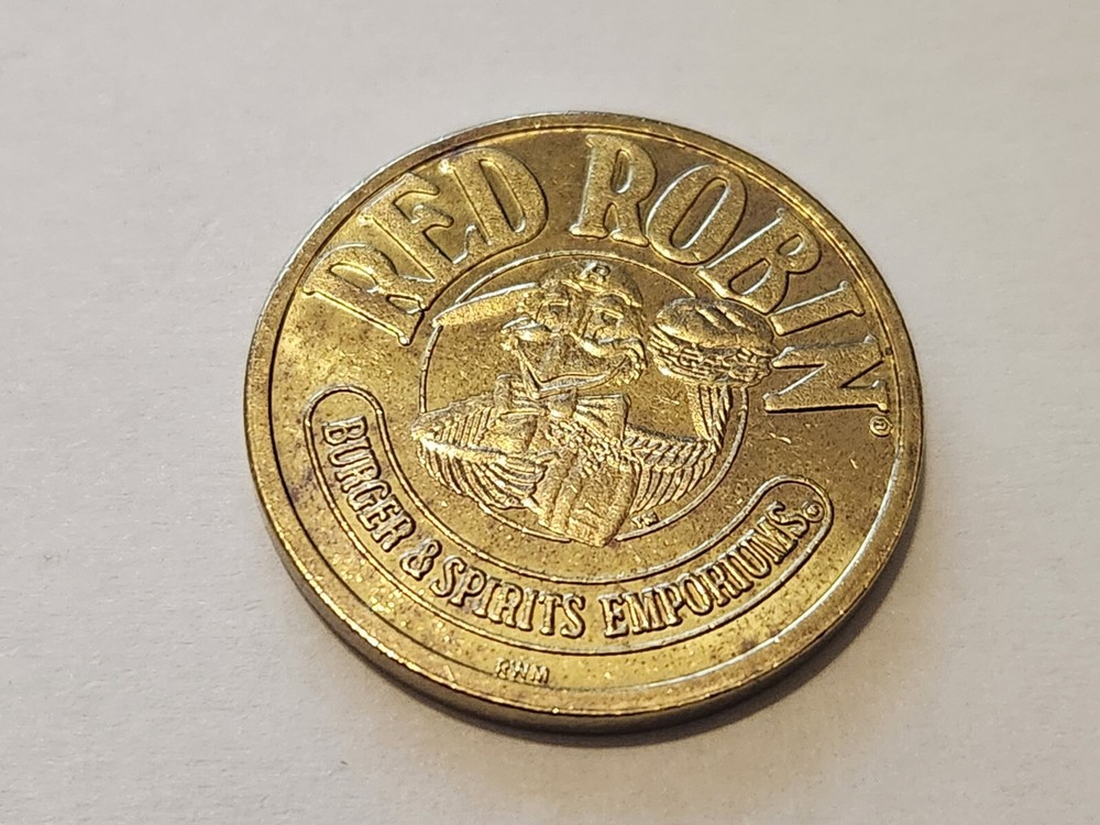 Red Robin Arcade Game Token