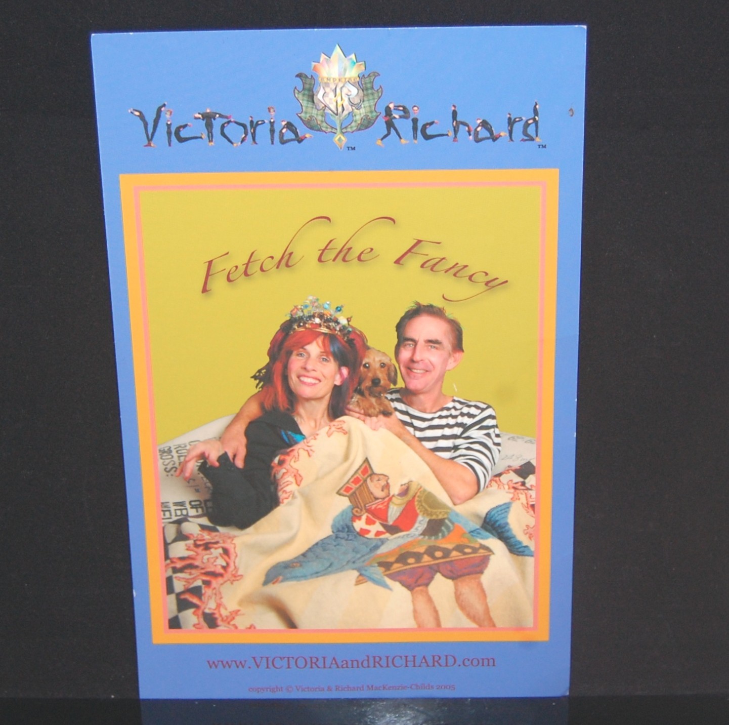 Victoria and Richard Set of 2 Emprise Postcards 2005-2006 MacKenzie Childs