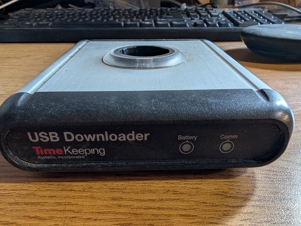 TIME KEEPING SYSTEM INC. USB DOWNLOADER DL-USB
