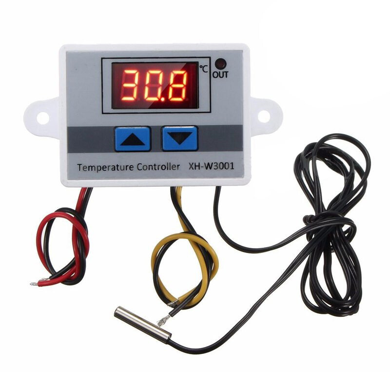 New XH-W3001 Digital LED Temperature Controller Thermostat Control Switch ST0648