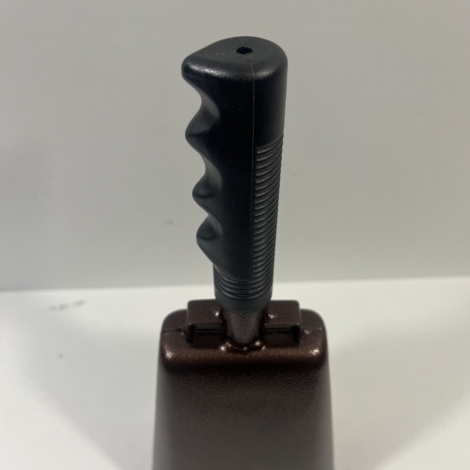 WMM Copper Hand Held Cow Bell Cheering Instrument Sports Music Events 11” New