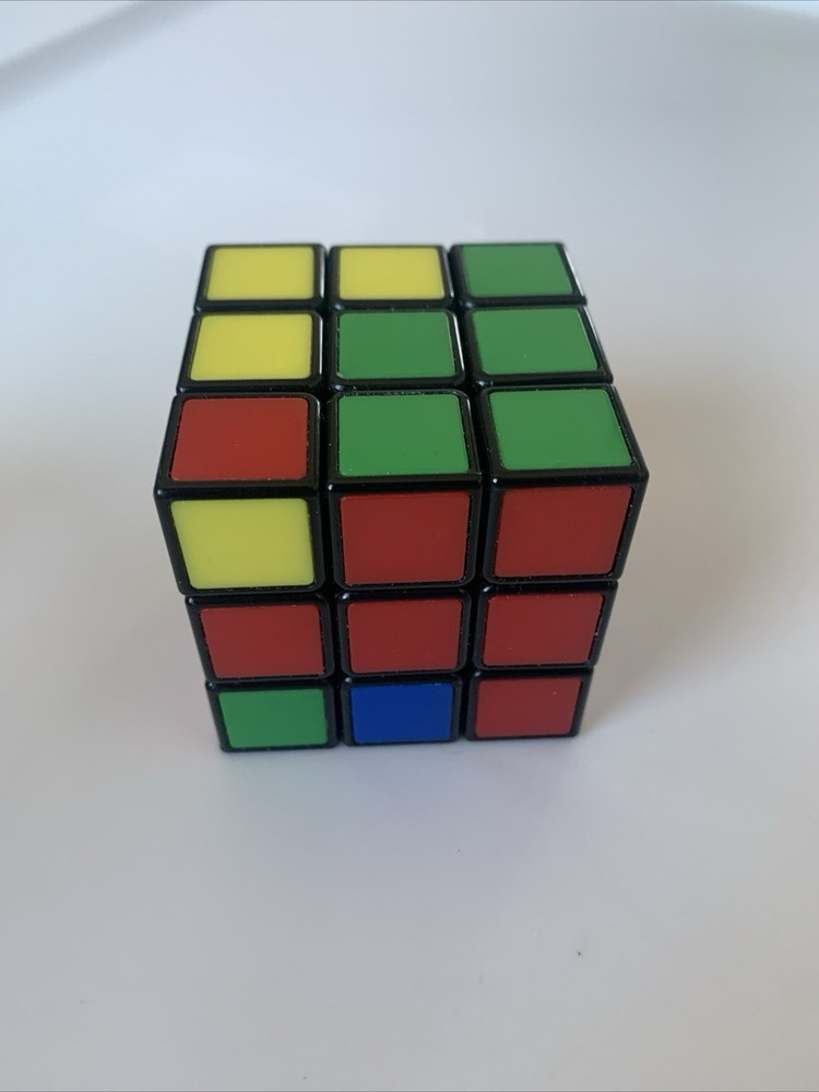 Rubik’s Cube 3x3x3 Multicolor Plastic Cube Shape Twist Puzzle Brain Teaser