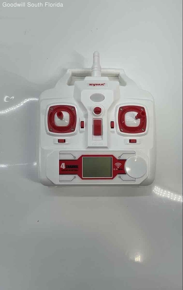 Syma White Red Propeller Guards Foldable Quadcopter Drone With Controller