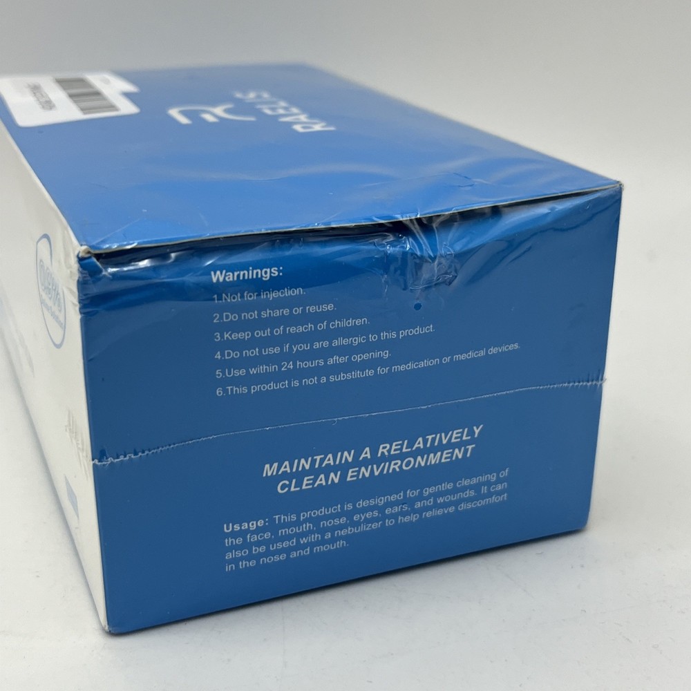 RAELIS Saline Solution, 150ml /5.28 FL OZ Normal Solution for Mul