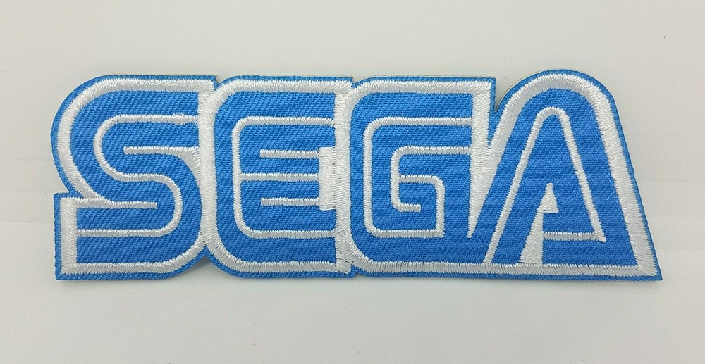 SEGA Logo Patch 4 inches wide