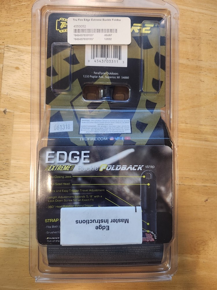 Tru-Fire Edge Extreme Buckle Foldback Camo