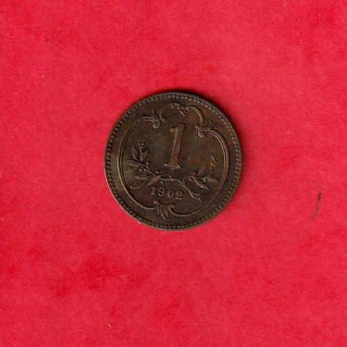 Austria  1 Heller  1902  VF (A6-0035)   COMBINE ORDERS