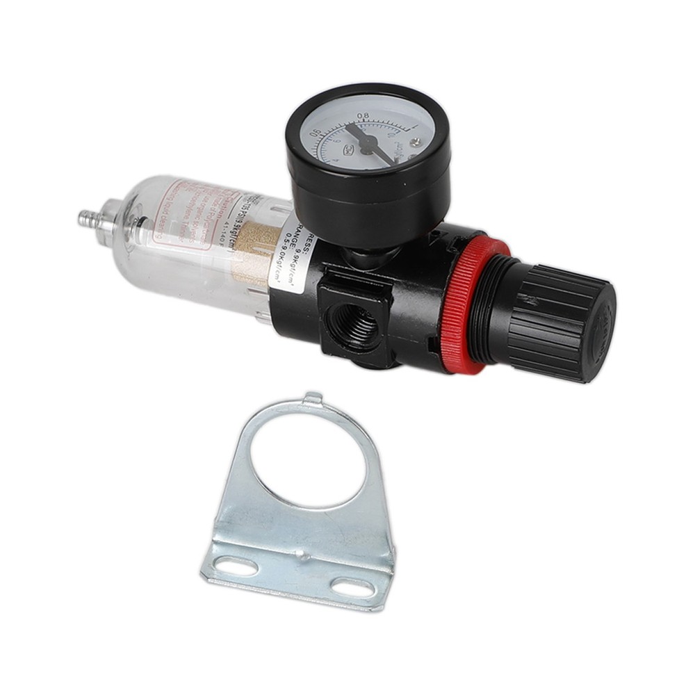 🚀AFR-2000 1/4" Air Compressor Filter Water Separator Regulator w/ Gauge Tools