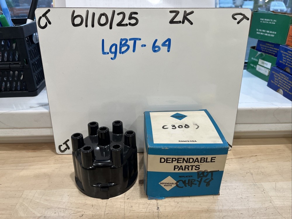 Dependable Parts Distributor Cap C300