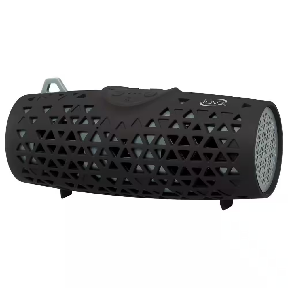 Water and Sand Proof Bluetooth Speaker IP66 Black