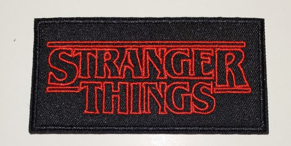 Stranger Things  Logo  4" Embroidered  Patch- USA Mailed