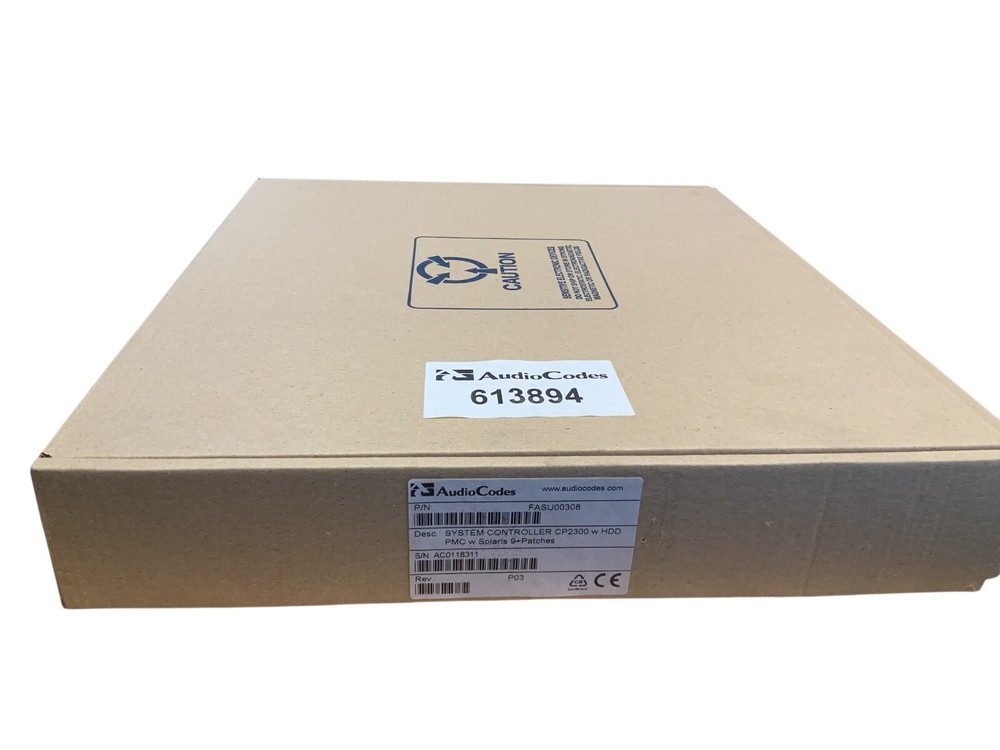 AudioCodes SYSTEM CONTROLLER CP2300 w/ HDD - PMC w/ Solaris 9 + Patches .