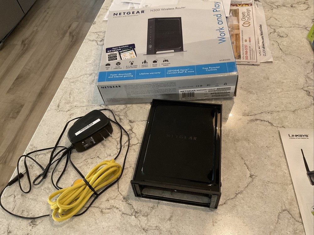 Netgear N300 Wireless Router WNR2000 v3