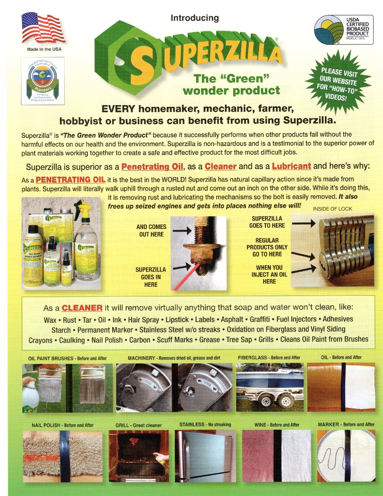 Superzilla 1 Liter Trigger Spray