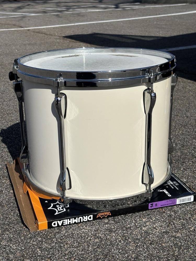 TAMA SUPERSTAR 14” White Rack Tom DRUM