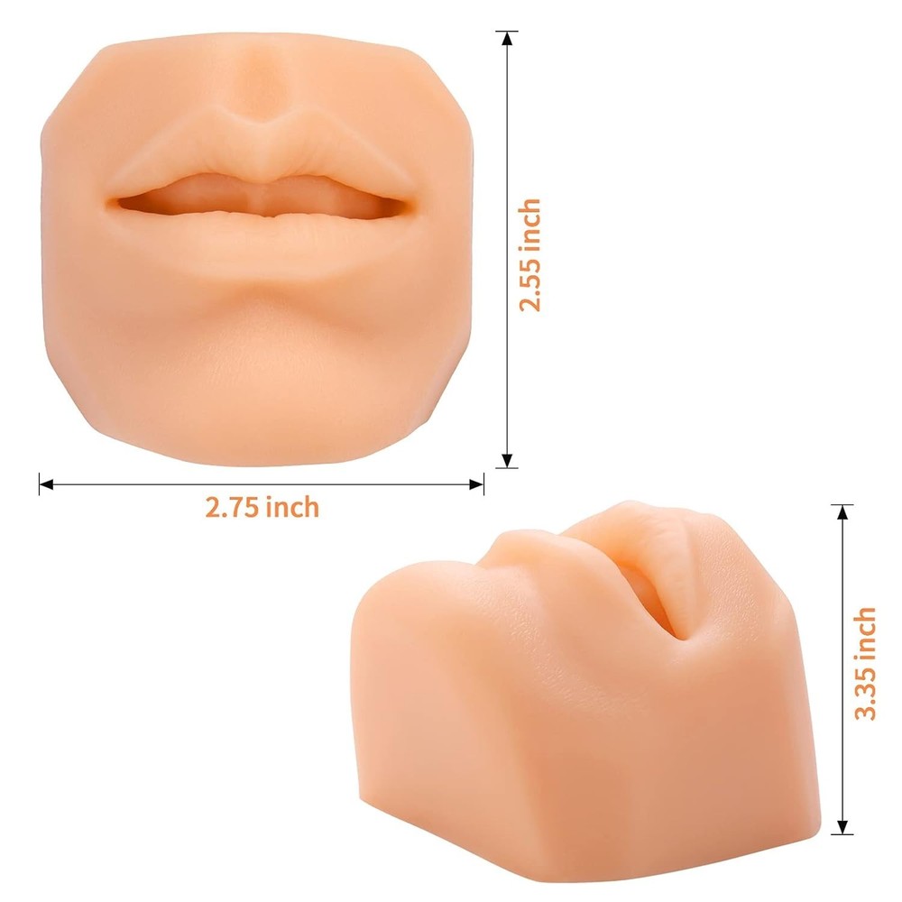 Soft Silicone Mouth Model for Practicing Suture, Silicone Flexible Model for ...
