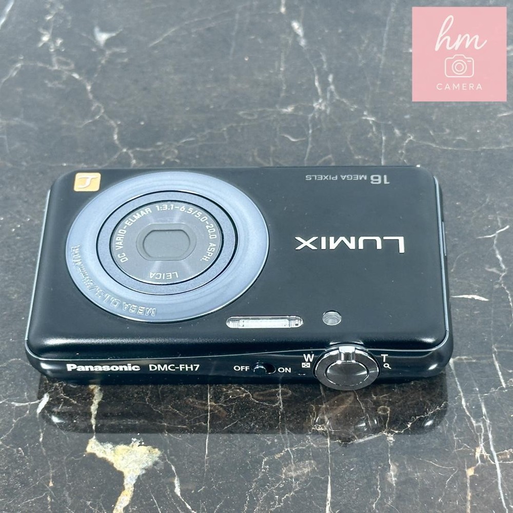 Panasonic DMC FH7 Black Digital Camera Compact Camera Excellent Condition