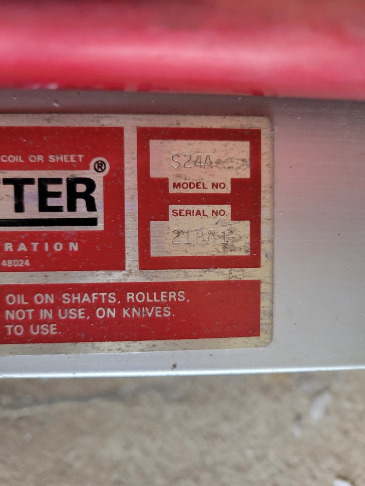 Van Mark 24" Trim-A-Slitter Model S24A