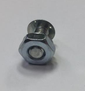 vintage bicycle fender brace SCREW RIVETS set of 10 Low Profile Looks Like STOCK