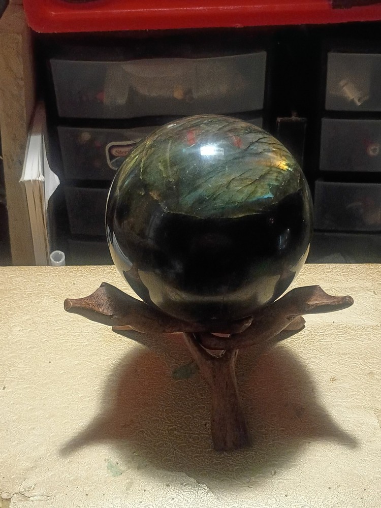 Polished Labradorite Sphere
