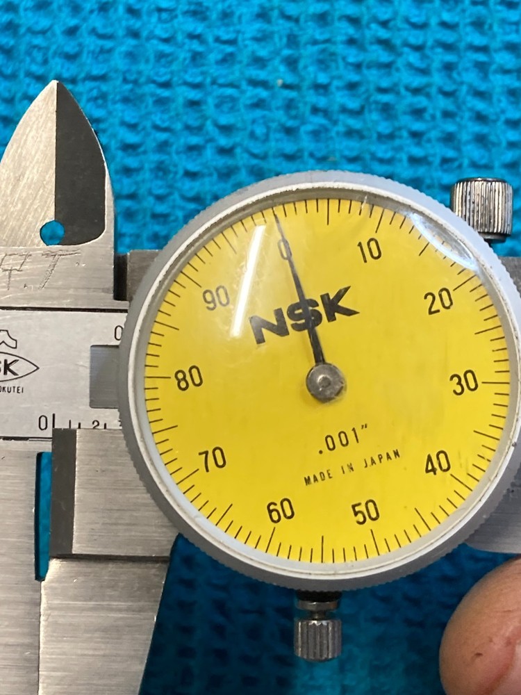 Nsk Dial Caliper Japan Yellow dial