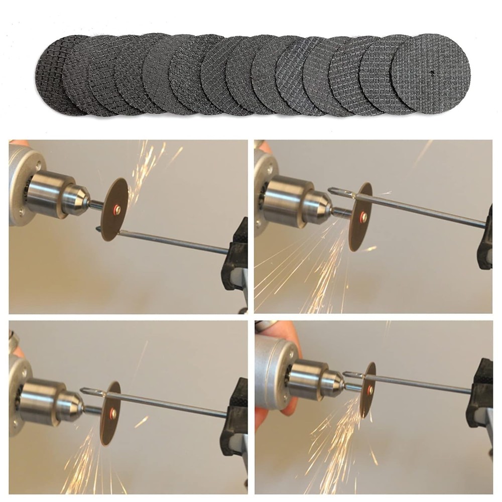 50pcs 1-1/4'' Ceramic Rotary Tool Cut Off Wheels - Durable & Versatile Discs