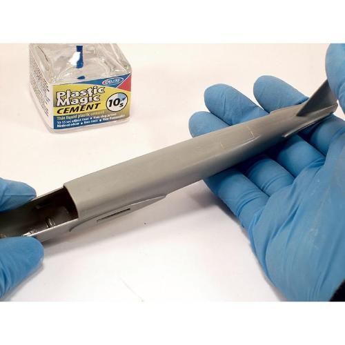 Deluxe Materials Plastic Magic 10 Second Cement Styrene/Acrylic 40ml AD83
