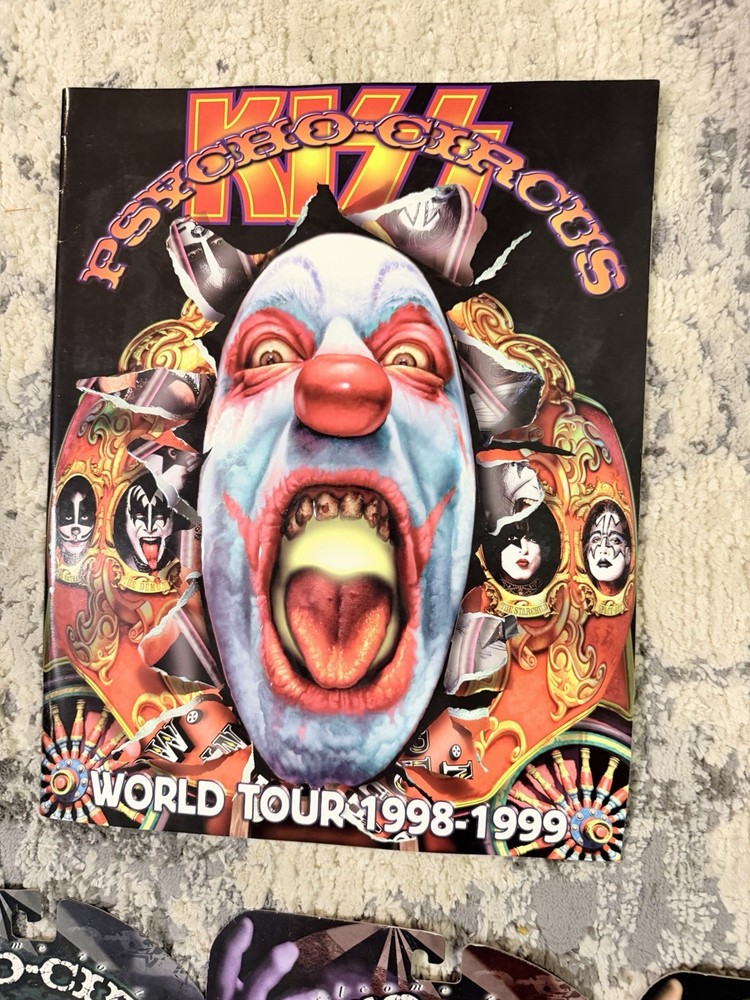 KISS - PSYCHO CIRCUS - WORLD TOUR BOOK 1998-1999