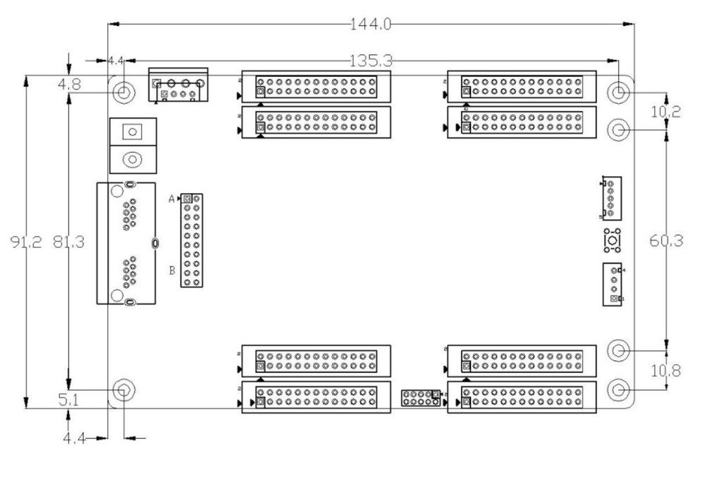 1pcs Linsn Technology RV320 LED Receiving Card