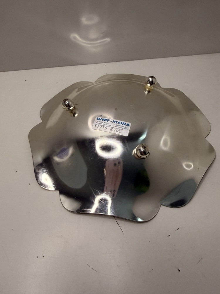 WMF IKORA Germany Footed Silver plate Decor Bowl Vintage - tarnish resistant