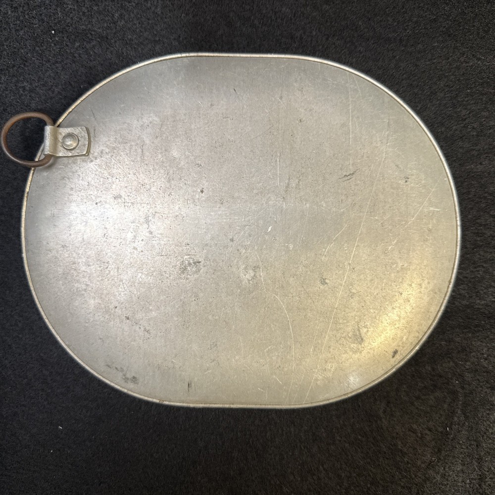 Vintage US Army M1918 Mess Kit with utensils. Used