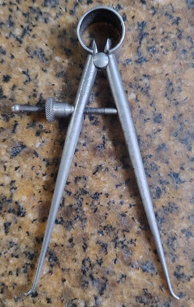 🗽VINTAGE 4" FINE POINT ID CALIPER