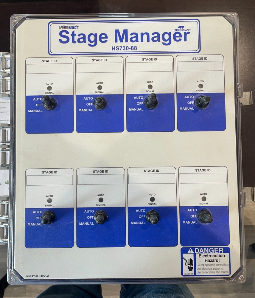 Grower Select 8 Relay Stage Manager Controller