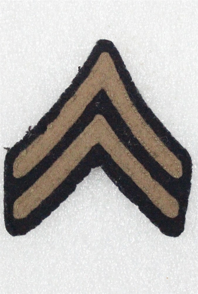 Army Chevron: Corporal (c.1920/30's), single - wool on felt