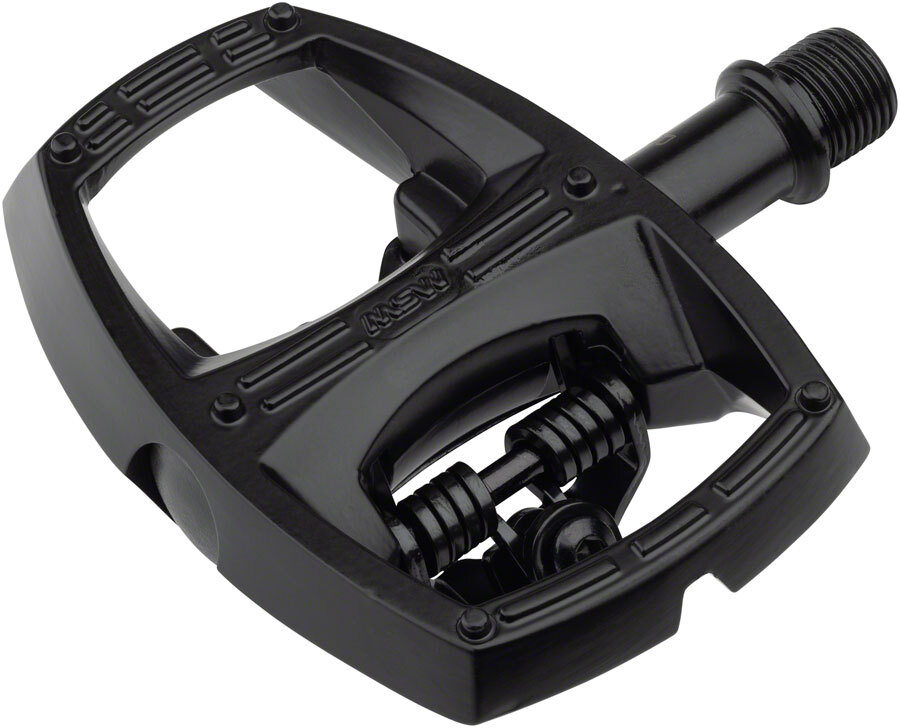 MSW Flip I Pedals - Single Side Clipless with Platform, Aluminum, 9/16",