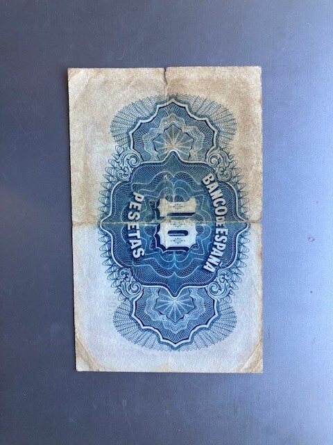 10 pesetas Spain 1935
