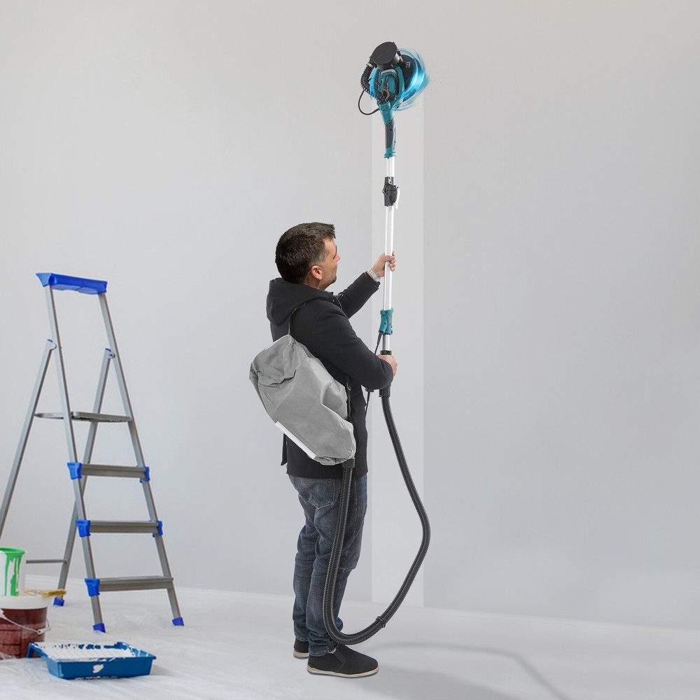 Electric Ceiling Wall Sander Variable Speed Dustless Drywall Sander 850W Sanding